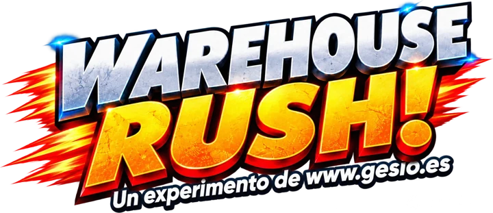 Warehouse Rush! · Un experimento de www.gesio.es